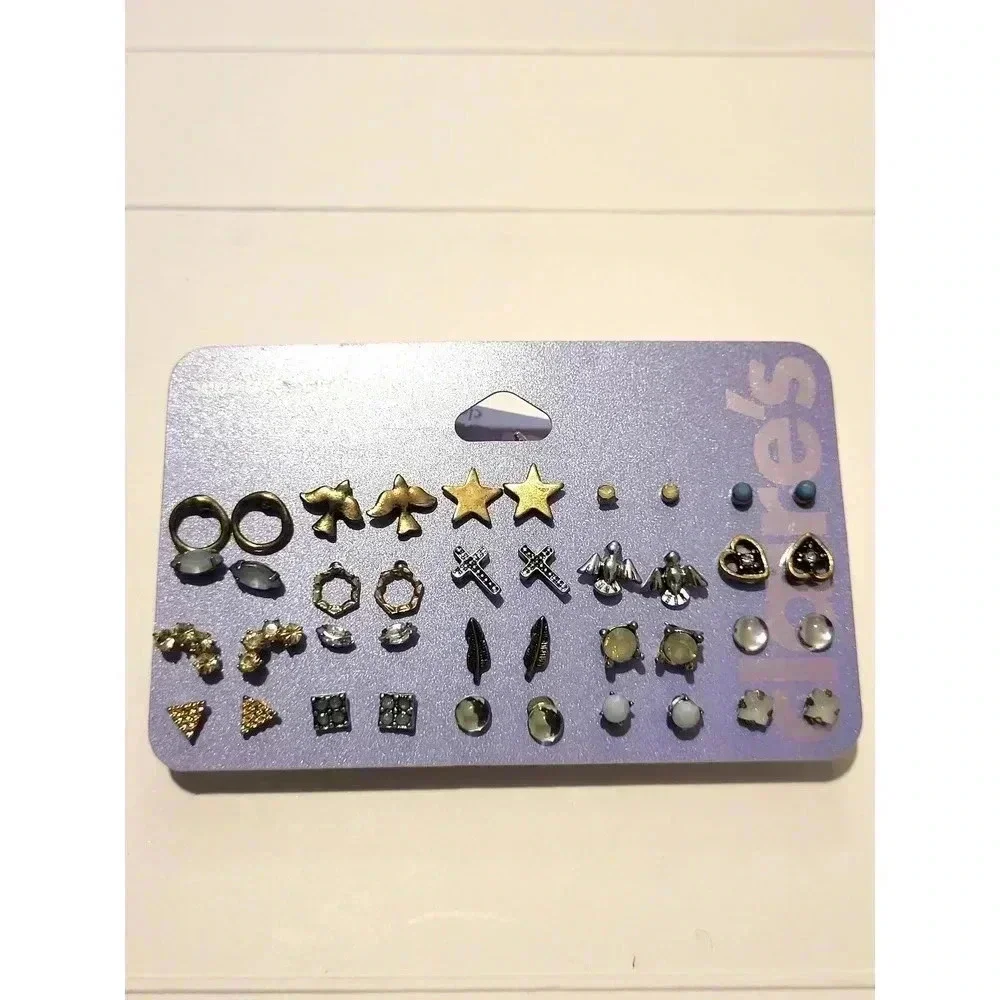 Claire's‎ Sensitive Solutions 20 Earrings New